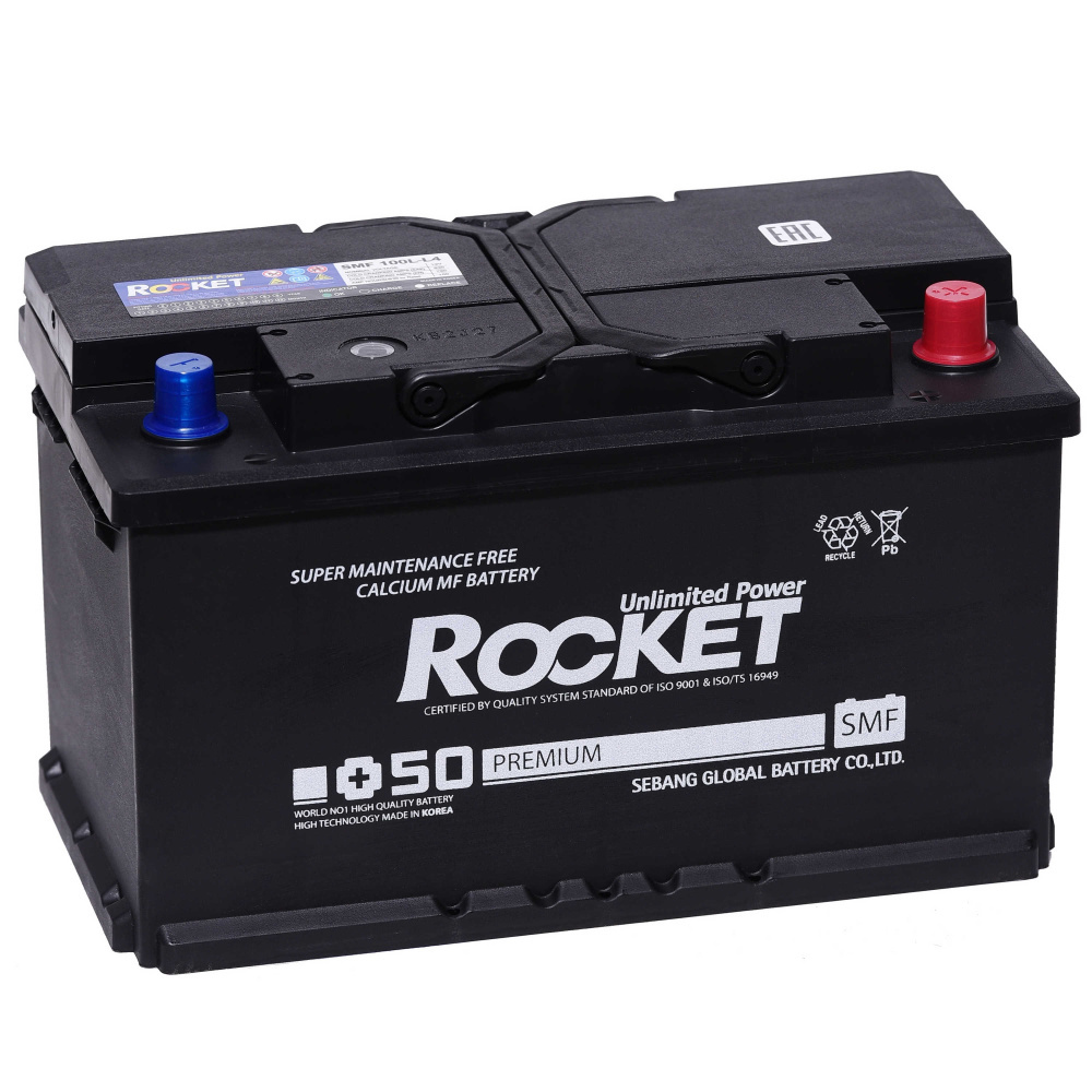 Rocket SMF+50  100Ач  Корея