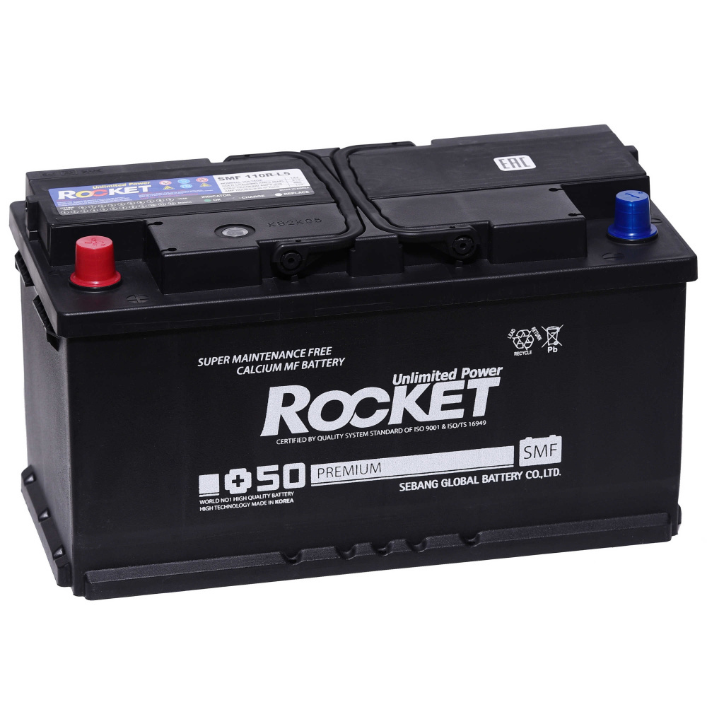 Rocket SMF+50  110Ач  Корея